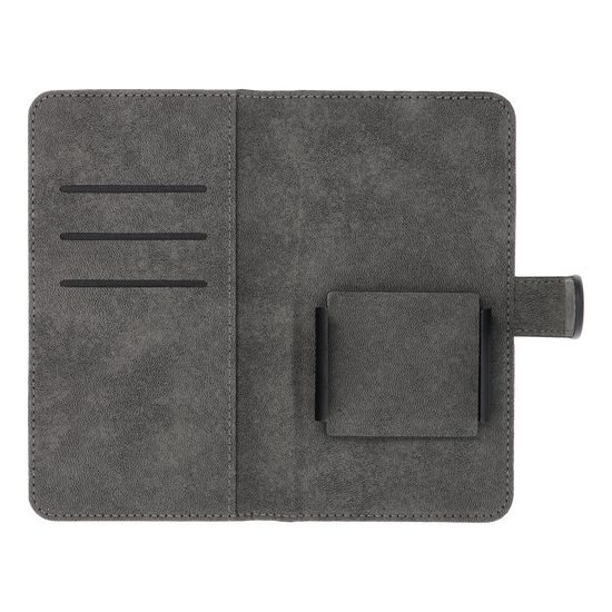 Pouzdro / obal univerzální velikost L (6.5''), knížkové černé - Univerzal book case COMMON