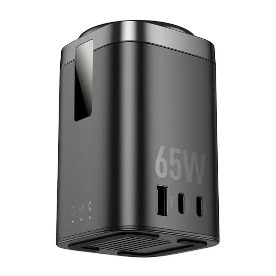 Nabíjecí stanice s bezdrátovým nabíjením 65W 6v1 - Hoco