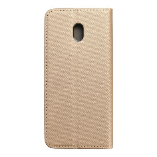 Pouzdro / obal na Xiaomi Redmi 8A zlaté - knížkové Smart Case