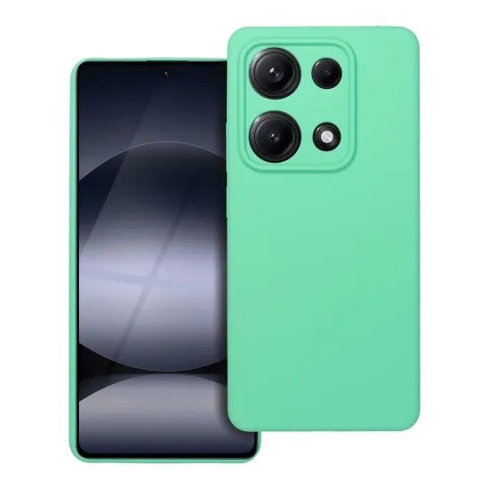 Obal / kryt na Xiaomi Redmi Note 14S zelený - SILICONE