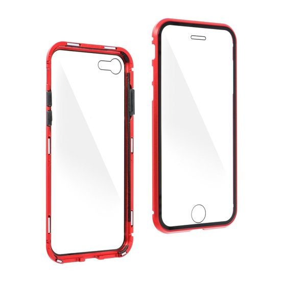 Obal / kryt pre Samsung Galaxy S21 PLUS červený Magneto 360