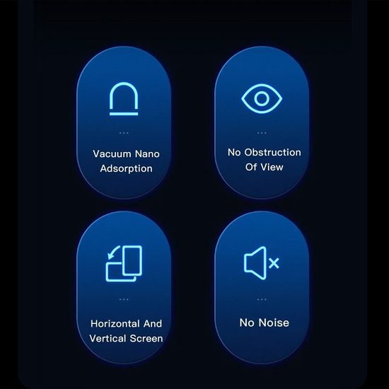 Magnetický držák telefonu do auta do mřížky / palubové desky / čelního skla - Forcell F-Grip MagLuxe