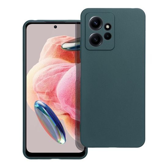 Obal / kryt na Xiaomi Redmi Note 12 4G tmavozelený - MATT Case