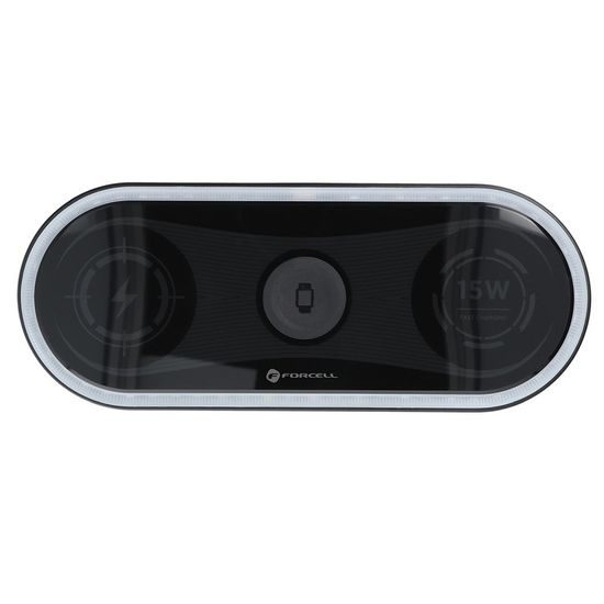 Bezdrátová nabíječka 3v1 15W Qi - FORCELL