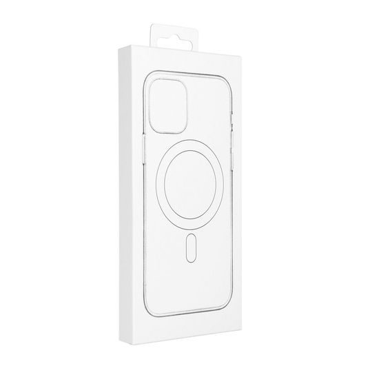 Obal / kryt na Apple iPhone 13 červený Silicone Mag Cover