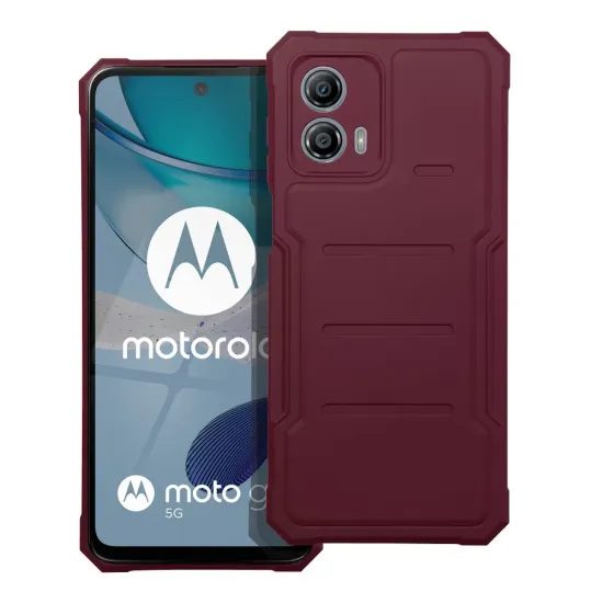 Obal / kryt na Motorola G53 vínový - HEAVY DUTY