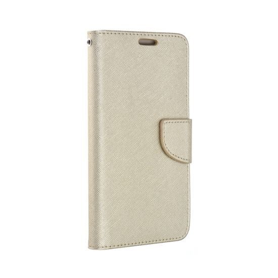 Univerzálne puzdro/kryt na telefón (4,8-5,3") zlaté - kniha Fancy Book Leather