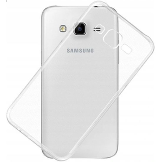 Obal / kryt na Samsung A8 Plus 2018 průhledný 0,3mm