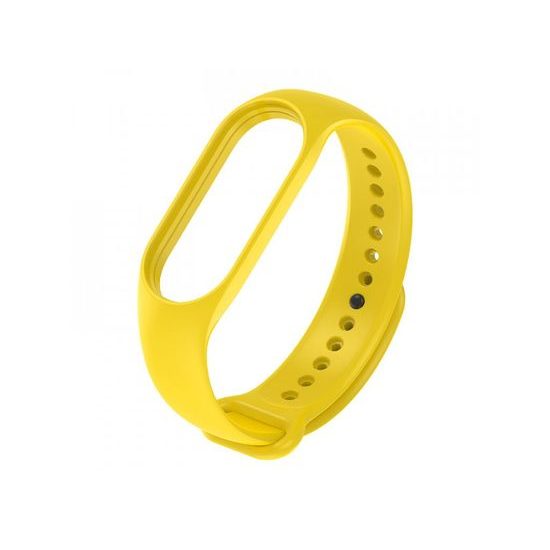 Silikonový Řemínek pro Xiaomi Mi Band 7 žlutý - Tactical