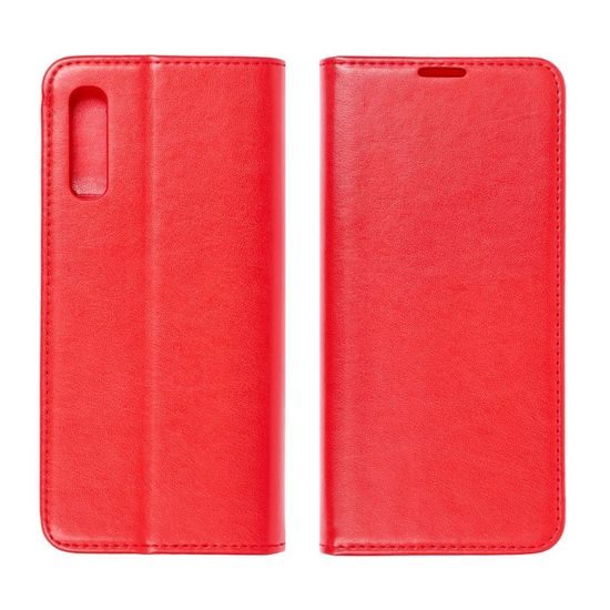 Pouzdro / obal na Samsung Galaxy S21 Plus červené - knížkové Magnet Book