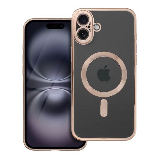 Obal / kryt na Apple iPhone 16 Plus hnědý - Electro Mag Cover MagSafe