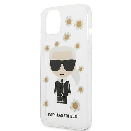 Obal / kryt pre Apple iPhone 13 MINI, priehľadné - Karl Lagerfeld