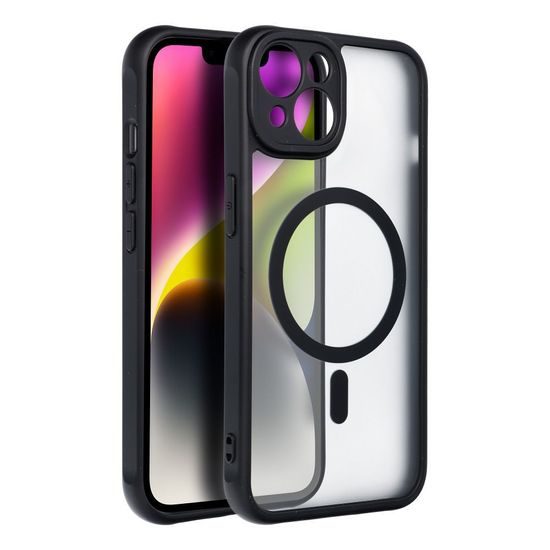 Obal / kryt na Apple iPhone 14 černý - Matte Mag Cover