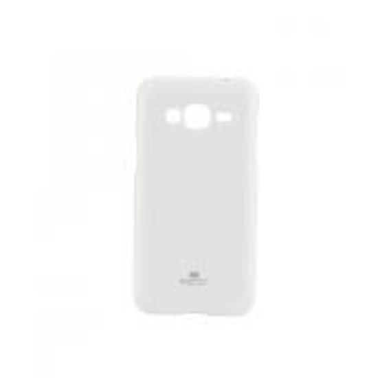 Obal / kryt pre Samsung Galaxy J3 biely - Mercury