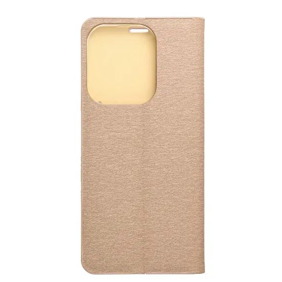Pouzdro / obal na Xiaomi Redmi 15C zlaté - knížkové LUNA Book Gold
