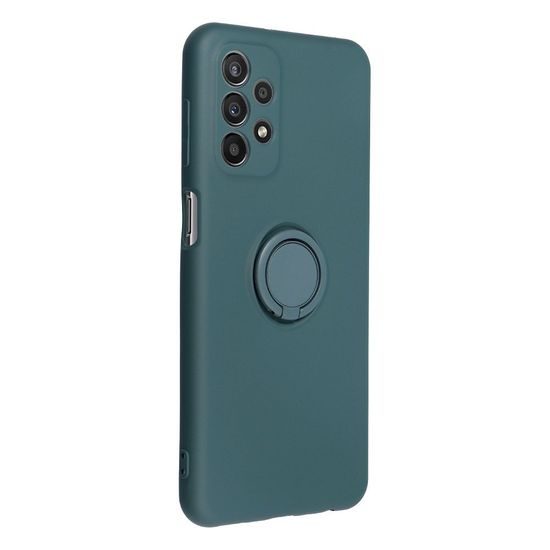 Obal / kryt na Samsung Galaxy A15 5G zelený - Silicone Ring