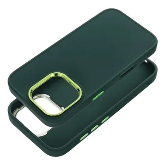 Obal / kryt na Apple iPhone 17 Pro zelený - FRAME