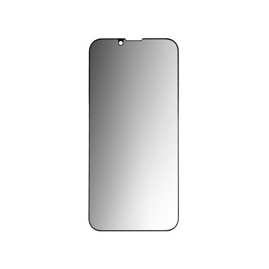 Tvrdené / ochranné sklo Apple iPhone XR / 11 čierne (súkromie) - 5D plne priľnavé
