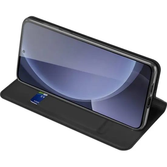 Pouzdro / obal na Samsung Galaxy S25 Plus černé - knížkové DUX DUCIS