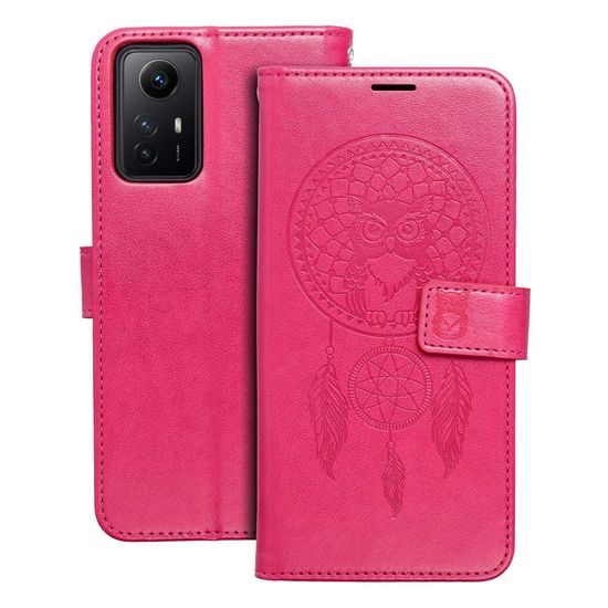 Puzdro / obal na Xiaomi Redmi Note 12S ružové - kniha MEZZO