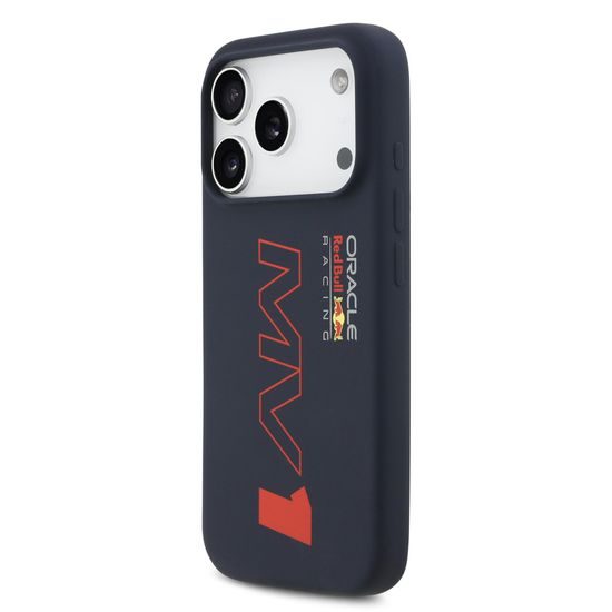 Obal / kryt na Apple iPhone 17 Pro modrý - Red Bull Silicone MV1 MagSafe