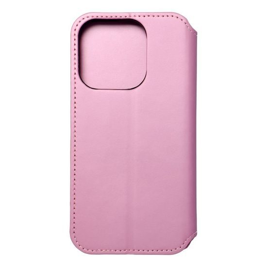 Pouzdro / obal na Apple iPhone 15 Pro růžové - knížkové Dual Pocket