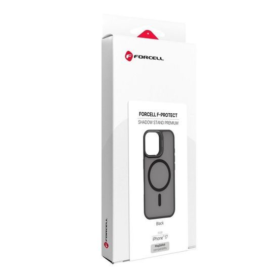 Obal / kryt na Apple iPhone 17 černý - Forcell F-Protect Shadow Stand Premium