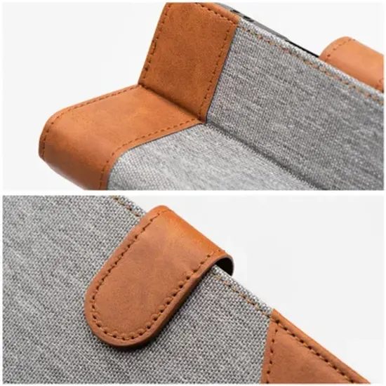 Pouzdro / obal na Apple iPhone 11 šedé - knížkové GOMMA