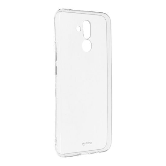 Obal / kryt pre HUAWEI Mate 20 Lite priehľadný - Jelly Case Roar