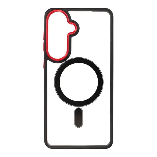 Obal / kryt na Samsung Galaxy S26 PLUS červený - Color Edge Mag Cover