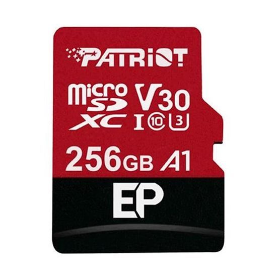 Patriot V30 A1/micro SDXC/256GB/UHS-I U3 / Class 10/+ Adaptér