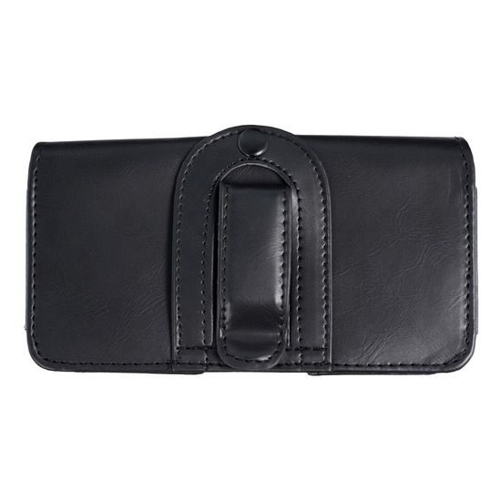 Puzdro / obal pre Samsung I9300 Galaxy S3/i9500 Galaxy S4/Iphone 6/7/8 Galaxy A3 čierne - pre opasok Forcell Case Classic 100A Model 1