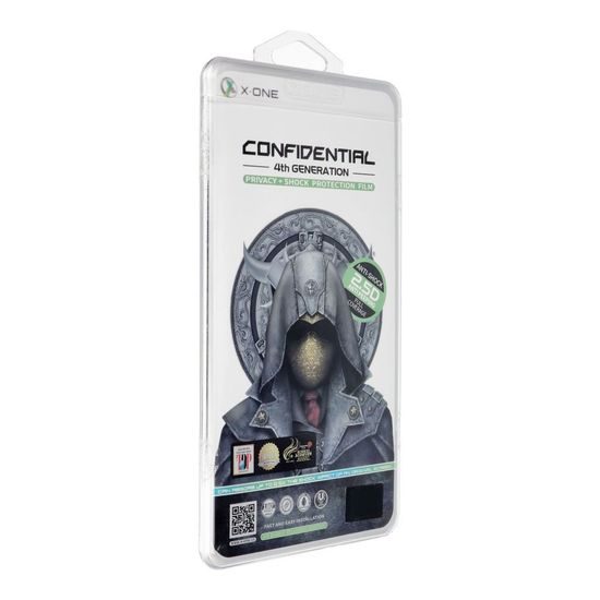 Tvrdené / ochranné sklo Apple iPhone 14 Pro - X-ONE Extreme Shock Eliminator 4. gen. Privacy