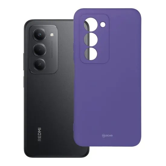 Obal / kryt na Xiaomi Redmi Note 15 Pro 5G fialový - Roar Colourful Jelly