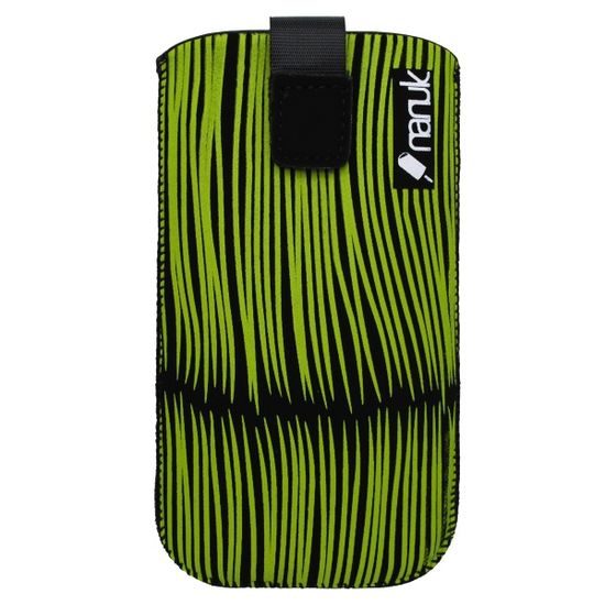 Univerzálne puzdro / kryt (S4) XL čierno-zelené - zaťahovacie Nanuk