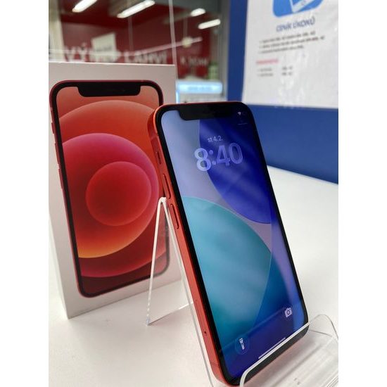 Apple iPhone 12 Mini 256GB 100% baterie červený - použitý (B)