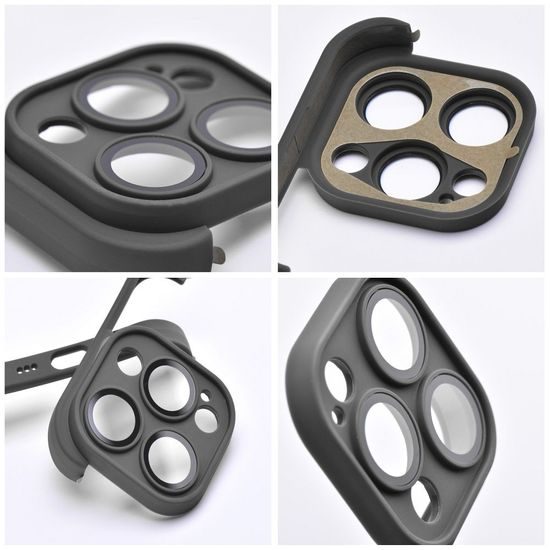 Obal / kryt na Apple iPhone 14 čierne (ochrana fotoaparátu) - MINI BUMPERS