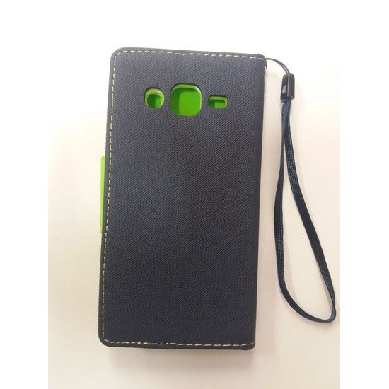 Puzdro / obal pre Samsung Galaxy J2 modré - kniha Fancy
