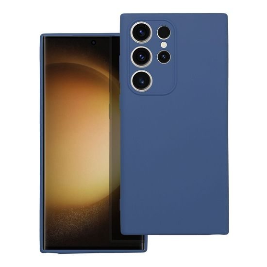 Obal / kryt na Samsung Galaxy S23 Ultra modrý - Silicone Lite