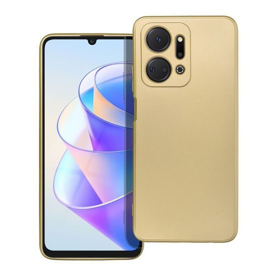 Obal / kryt na Honor X7A zlatý - METALLIC