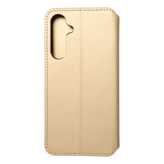 Puzdro / obal na Samsung Galaxy A55 zlatý - kniha Dual Pocket book