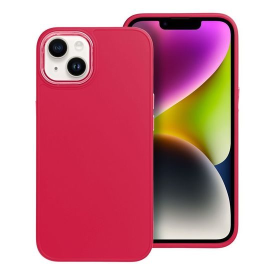 Obal / kryt na Apple iPhone 13 červené - FRAME