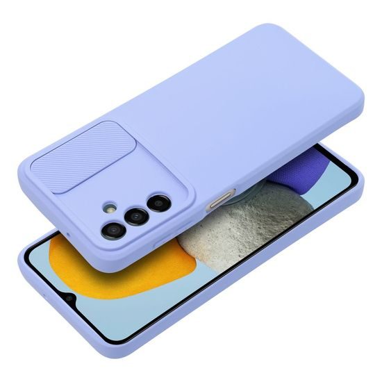 Obal / kryt na Samsung Galaxy A13 5G / A04S fialový - SLIDE Case