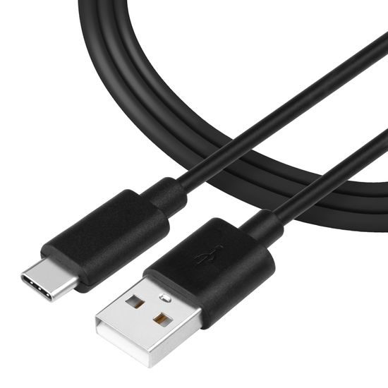 Nabíjecí kabel USB-A / USB-C 1m černý - Tactical Smooth Thread