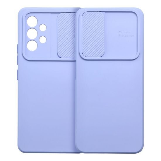 Obal / kryt na Samsung Galaxy A14 5G / A14 4G fialový - SLIDE Case