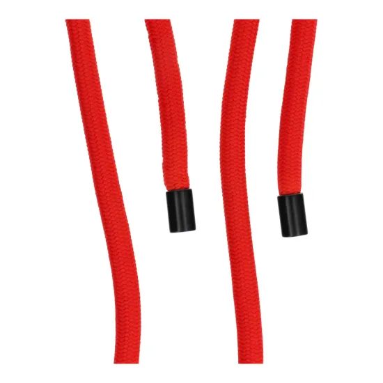 Přívěšek SWING na telefon s nastavitelnou délkou / délka šňůrky 165cm (max 82,5cm ve smyčce) / na rameno nebo krk - červený