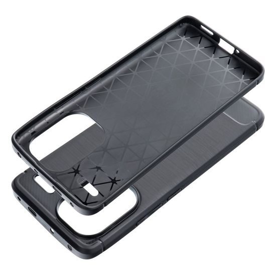 Obal / kryt na Xiaomi Redmi NOTE 13 PRO Plus 5G čierny - CARBON Case