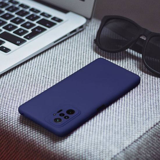 Obal / kryt na Xiaomi Redmi 10 modrý - Forcell SOFT