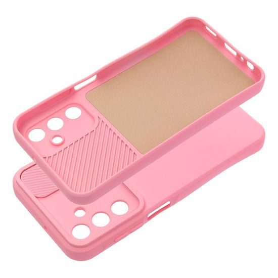 Obal / kryt na Samsung Galaxy A15 5G růžový - SLIDE Case
