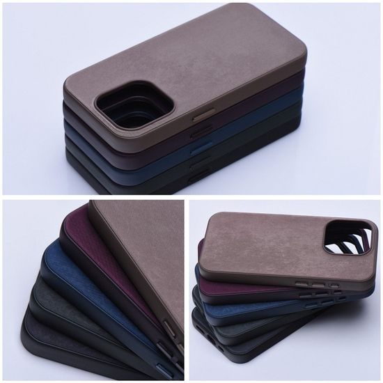 Obal / kryt na Apple iPhone 14 Pro modrý - Woven Mag Cover